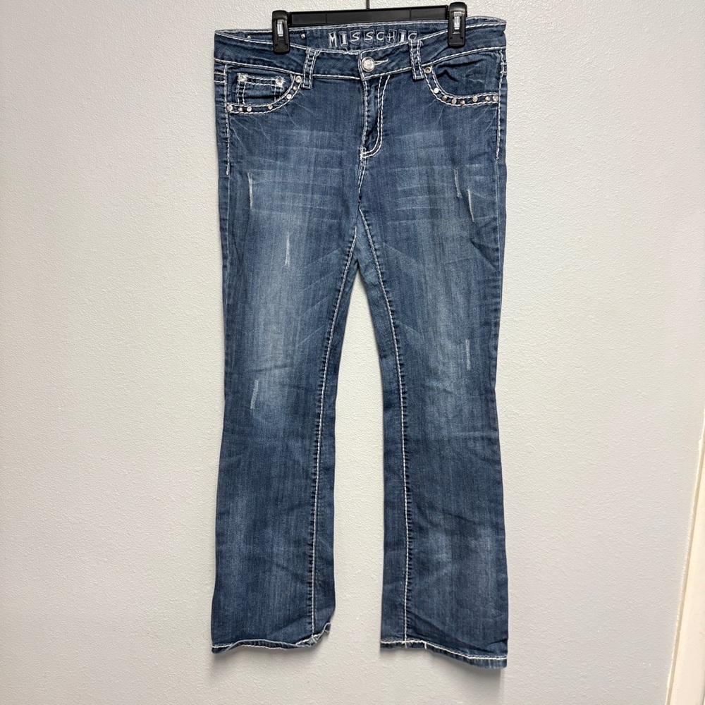 Miss Chic Blue Denim Jeans size 13
